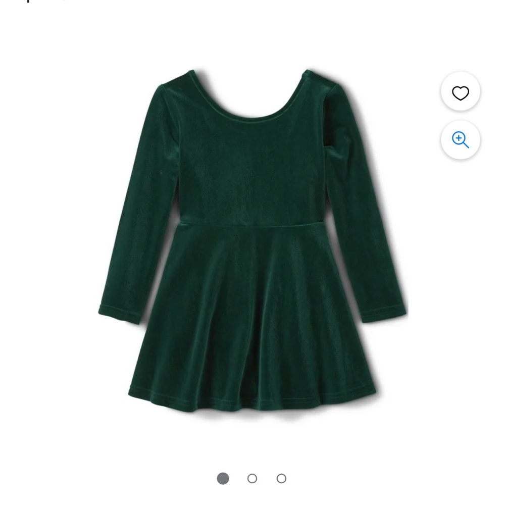 Toddler Velvet Dress